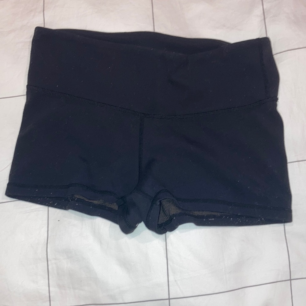 Black Lululemon shorts
